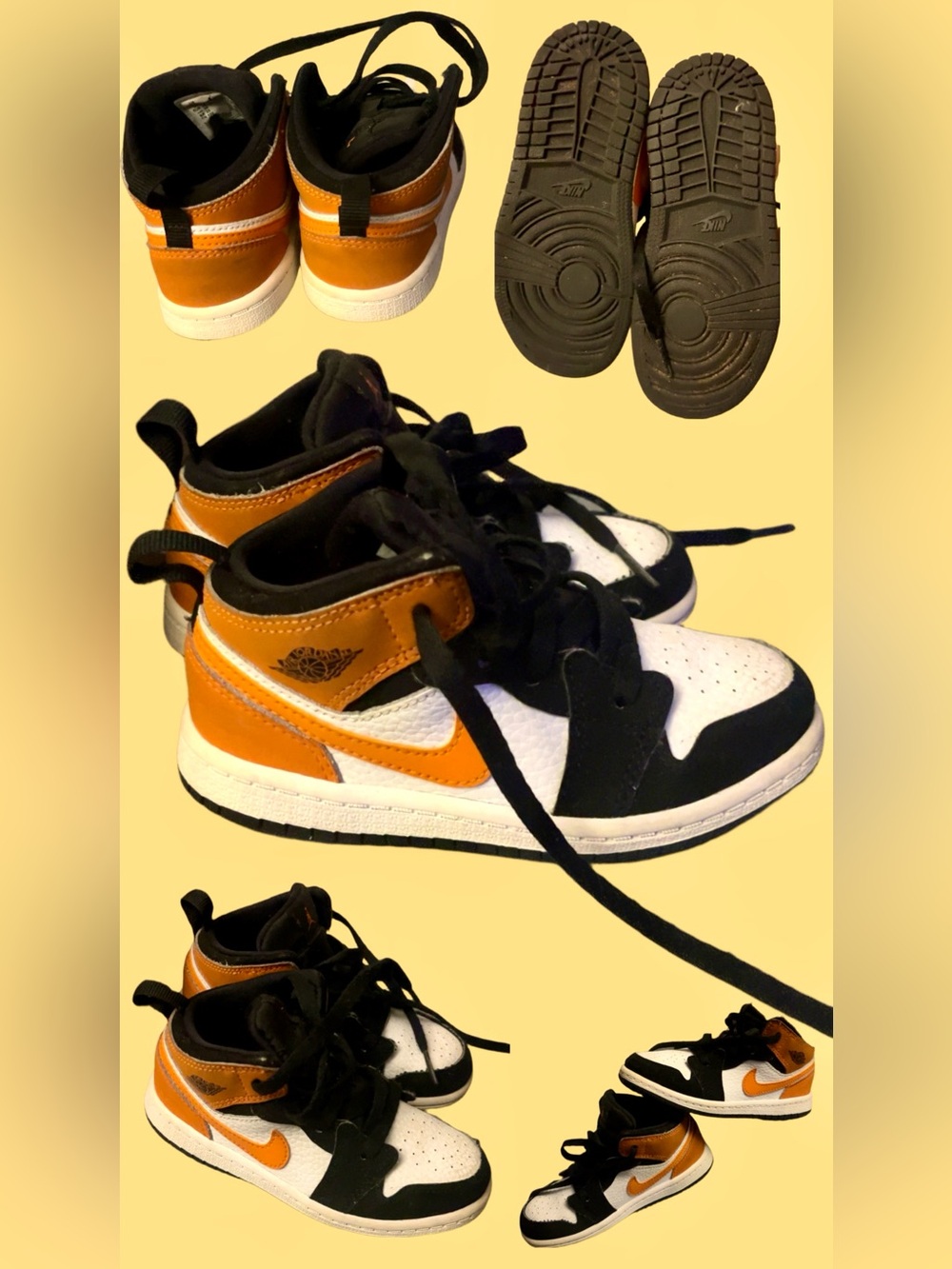 Kid’s Nike Air Jordan’s High-Top Sneakers SIZE 9C